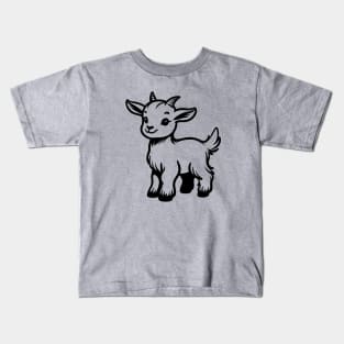 Cute Goat Kids T-Shirt